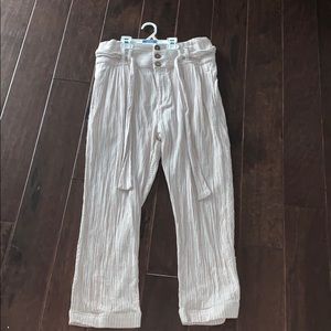 Free People button up pants (never worn)